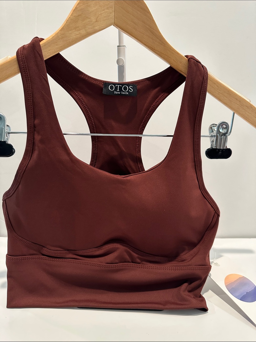 NWT OTOS Active Sports Bra with removable Bra Cup.